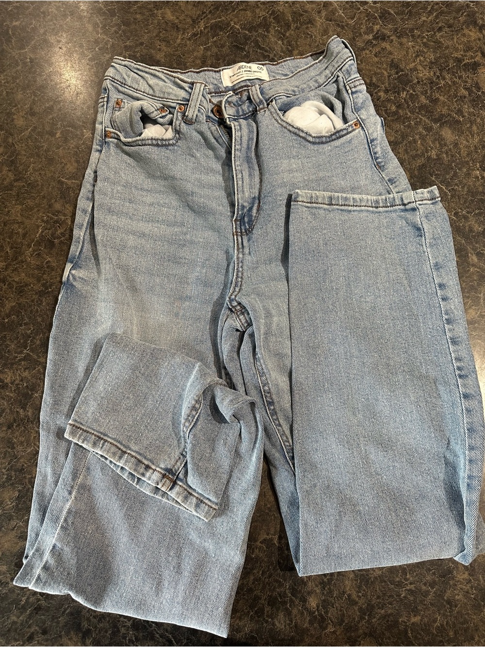 Ardene High Rise Straight Jean Size 05